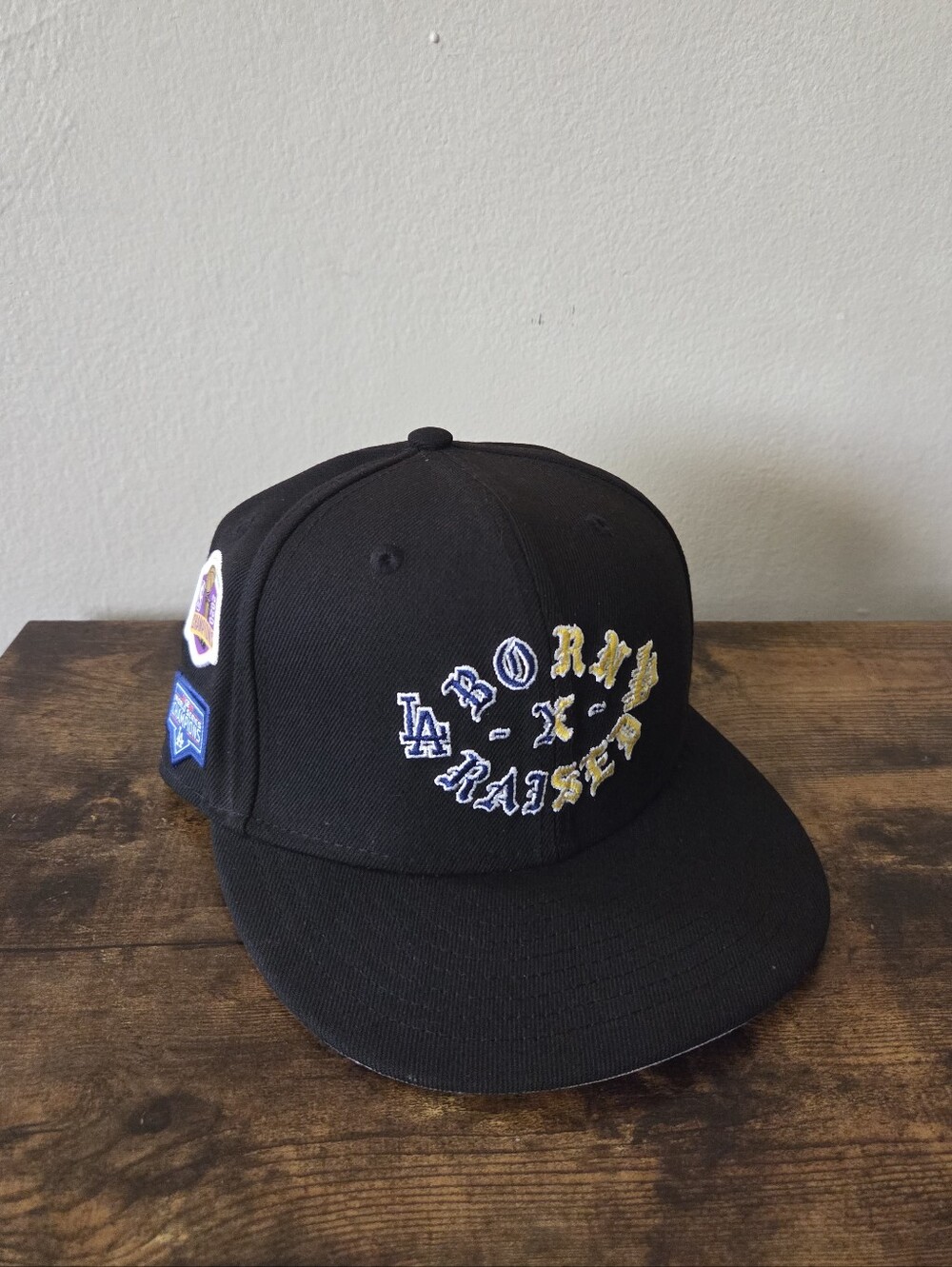New Era Born x Raised Dodgers & Lakers 2020 Champions 59FIFTY Fitted Size 7